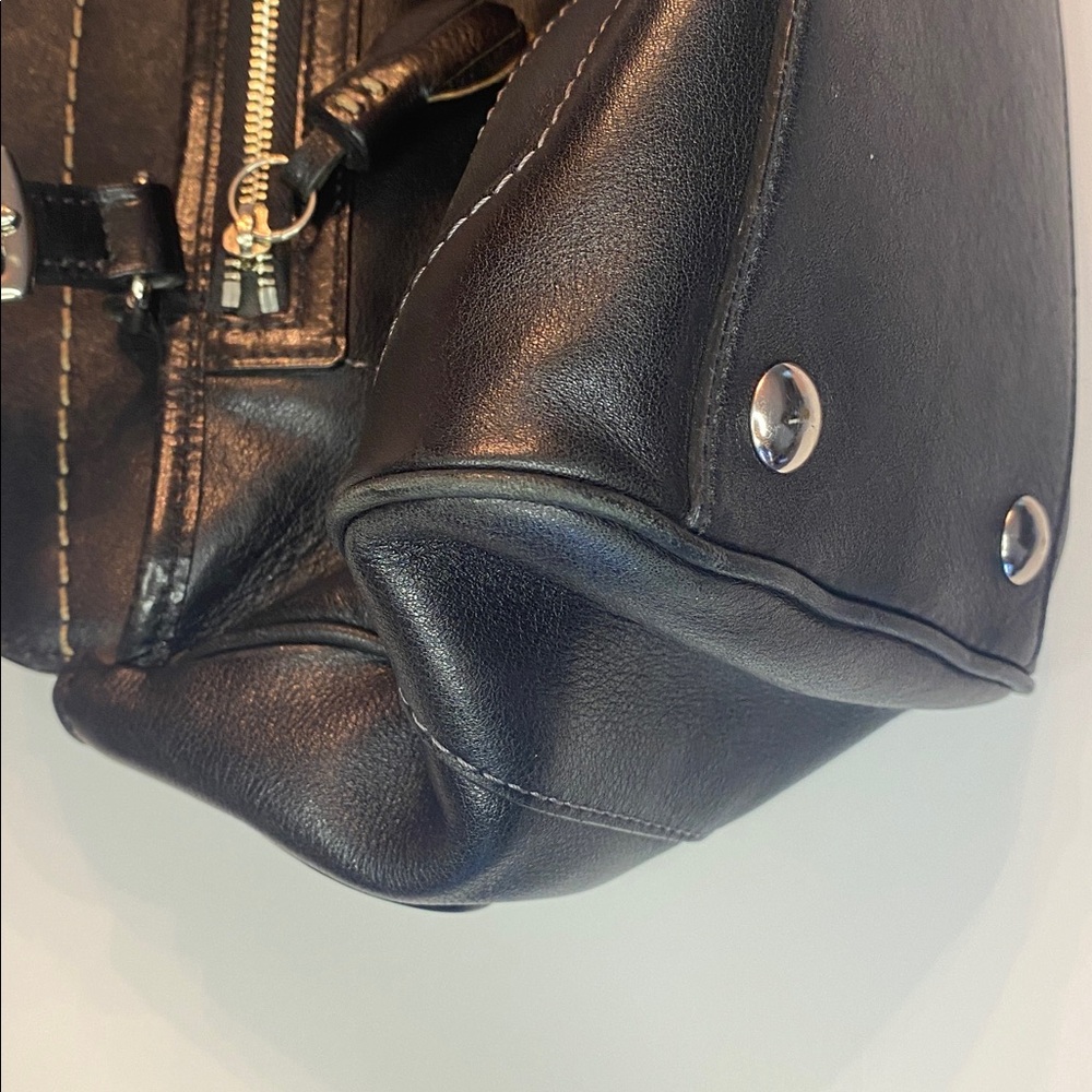 VTG Coach Hamilton Bag Black Leather - Picture 11 of 14